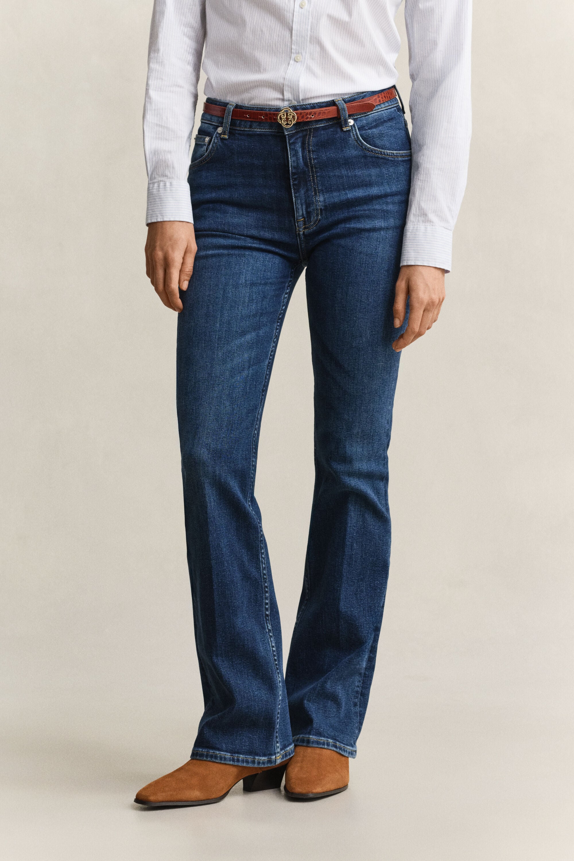 Slim Flared jeans met stretch
