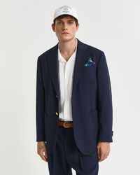 Relaxed Fit Badge Club Blazer