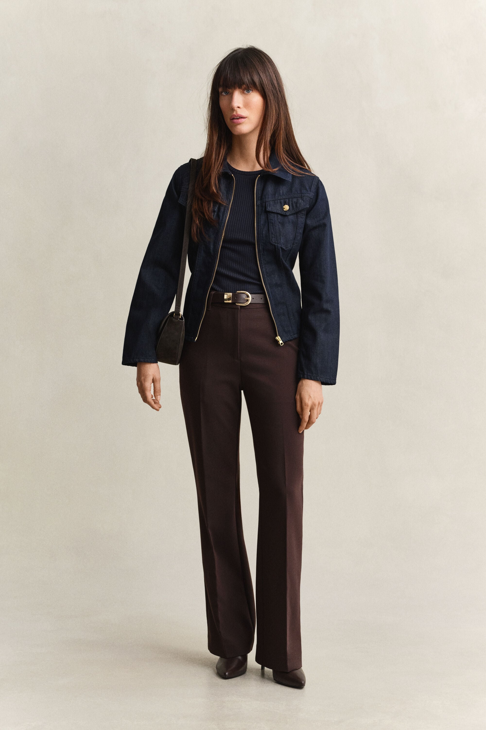 Nauwsluitend ribshirt