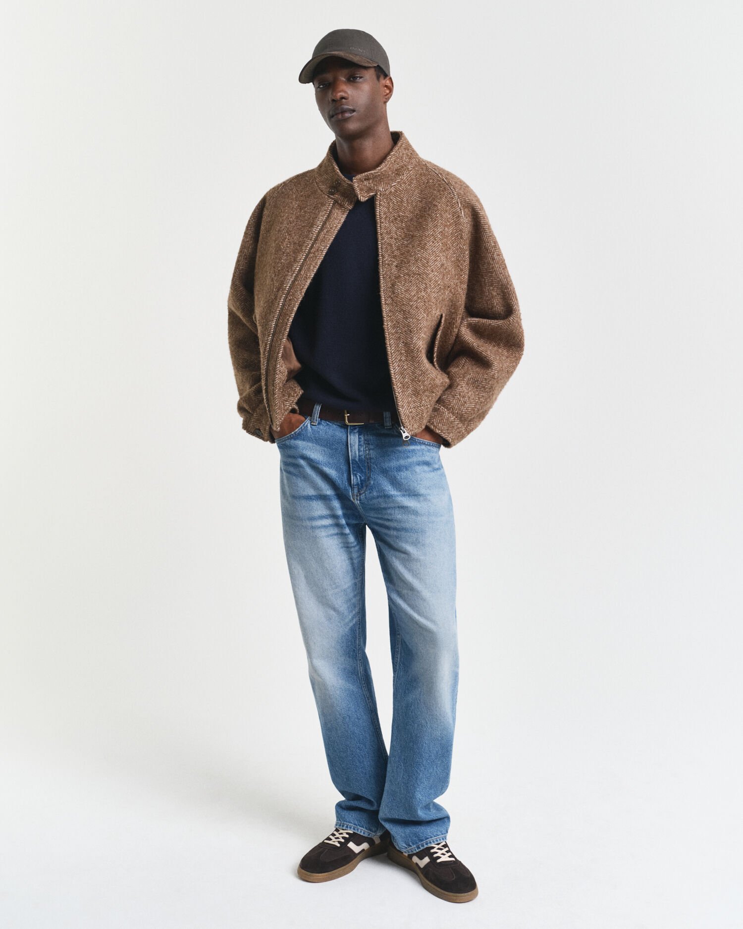 Trui met ronde hals van buitengewoon zachte lamswol