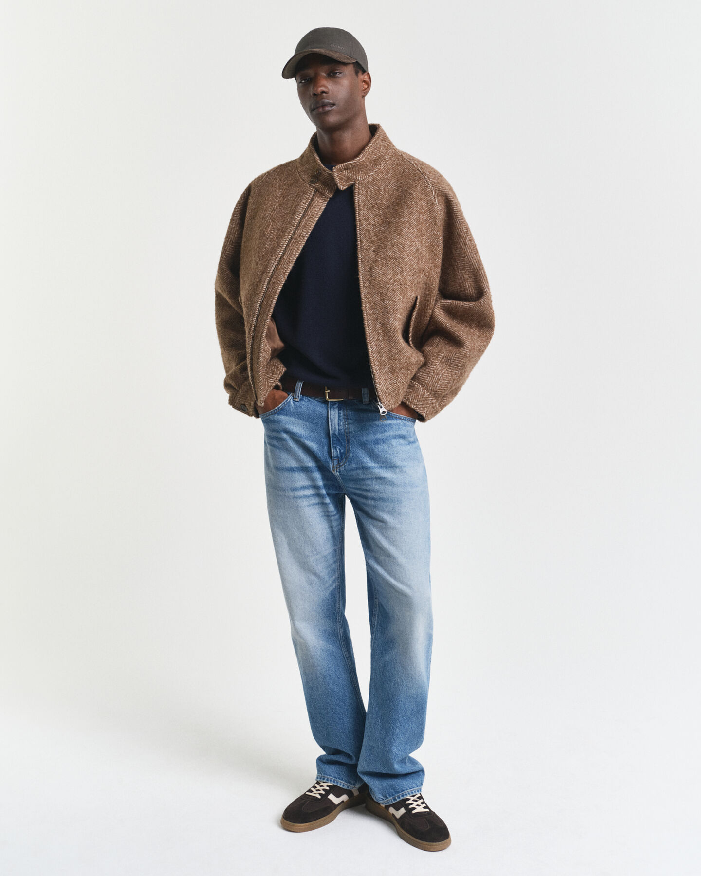 Trui met ronde hals van buitengewoon zachte lamswol