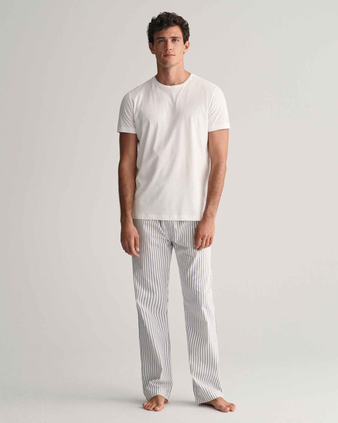 Gestreepte pyjamabroek & -shirt in cadeauverpakking