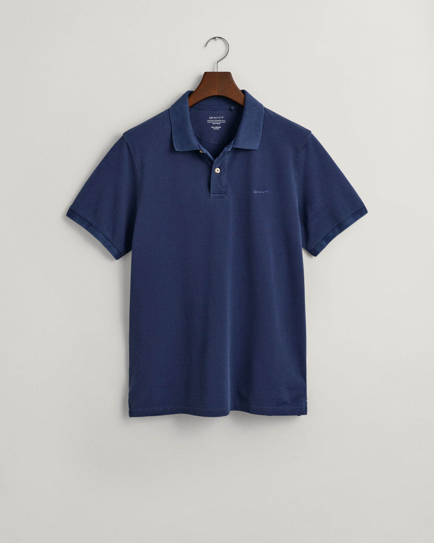 Sunfaded piqué poloshirt