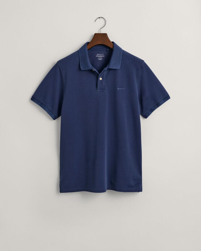 Sunfaded piqué poloshirt