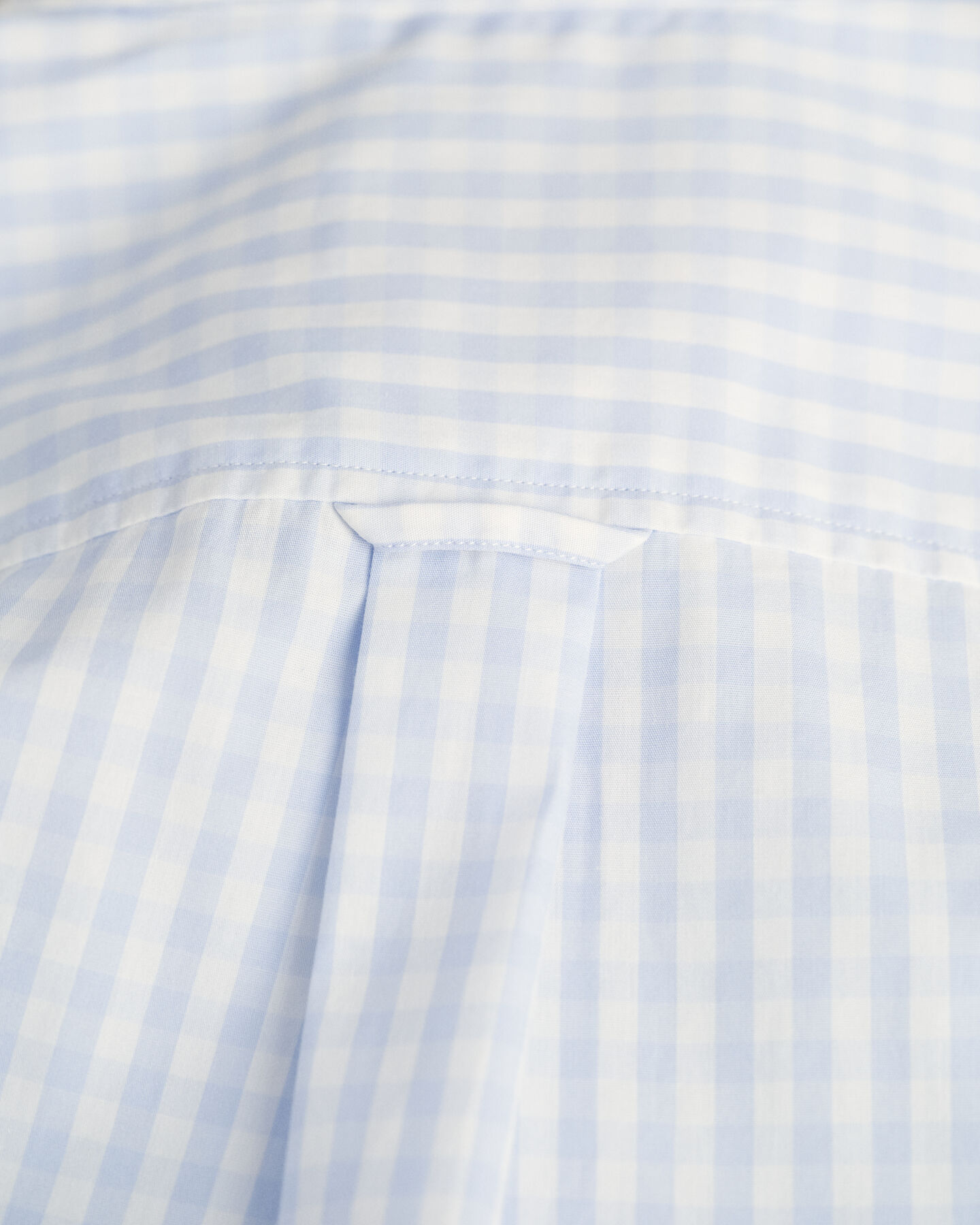 Regular Fit poplin overhemd met Gingham-ruitje