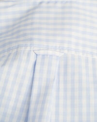 Regular Fit poplin overhemd met Gingham-ruitje