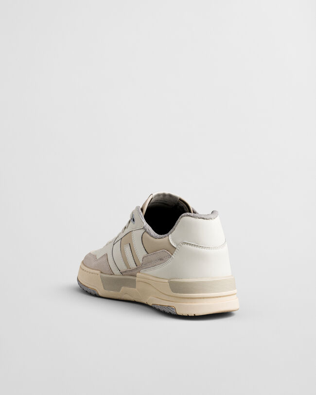 Brookpal sneakers met leer en su&egrave;de