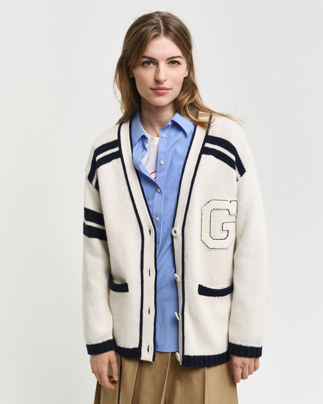 GANT Varsity vest met V-hals