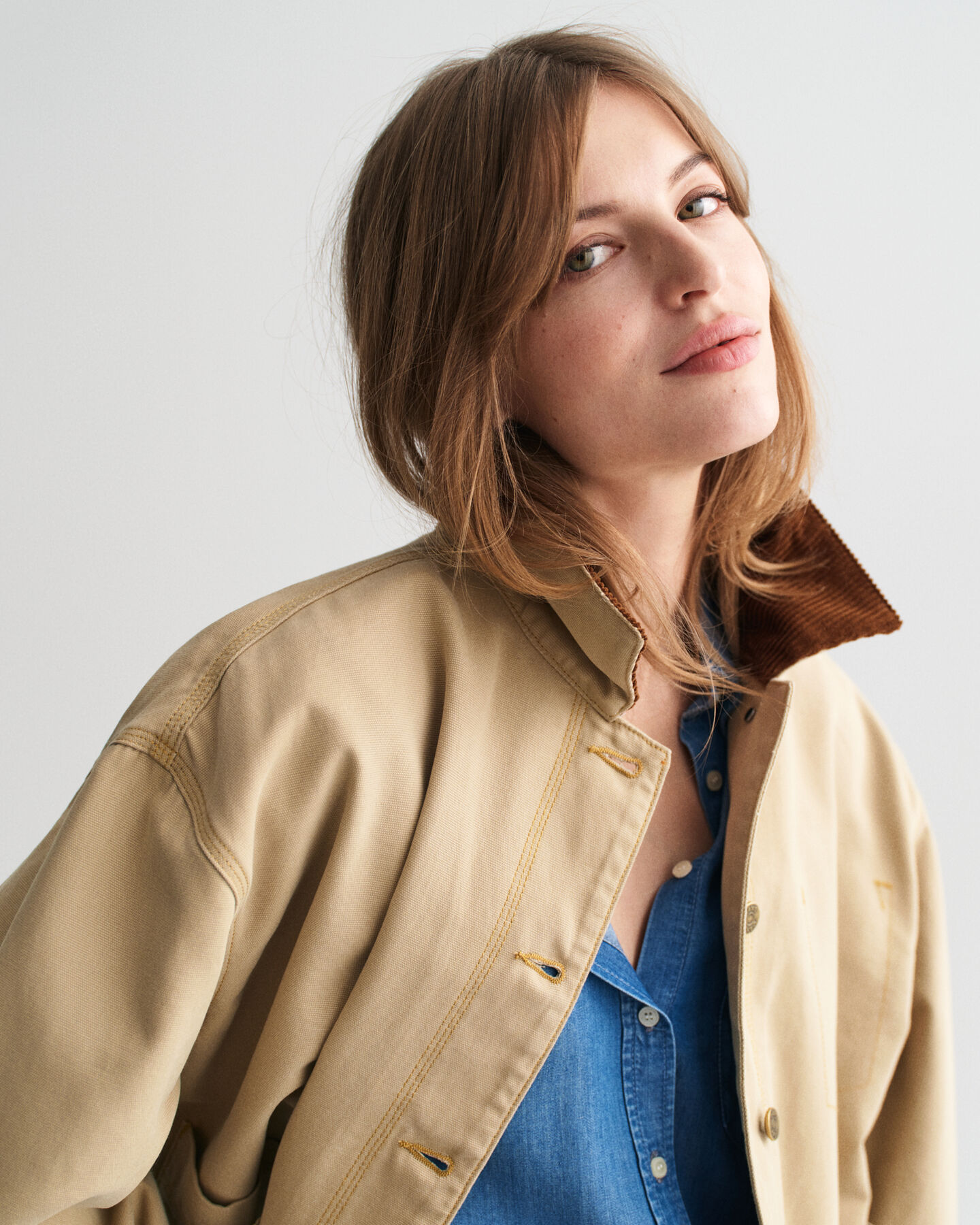 Gewassen Workwear-jack