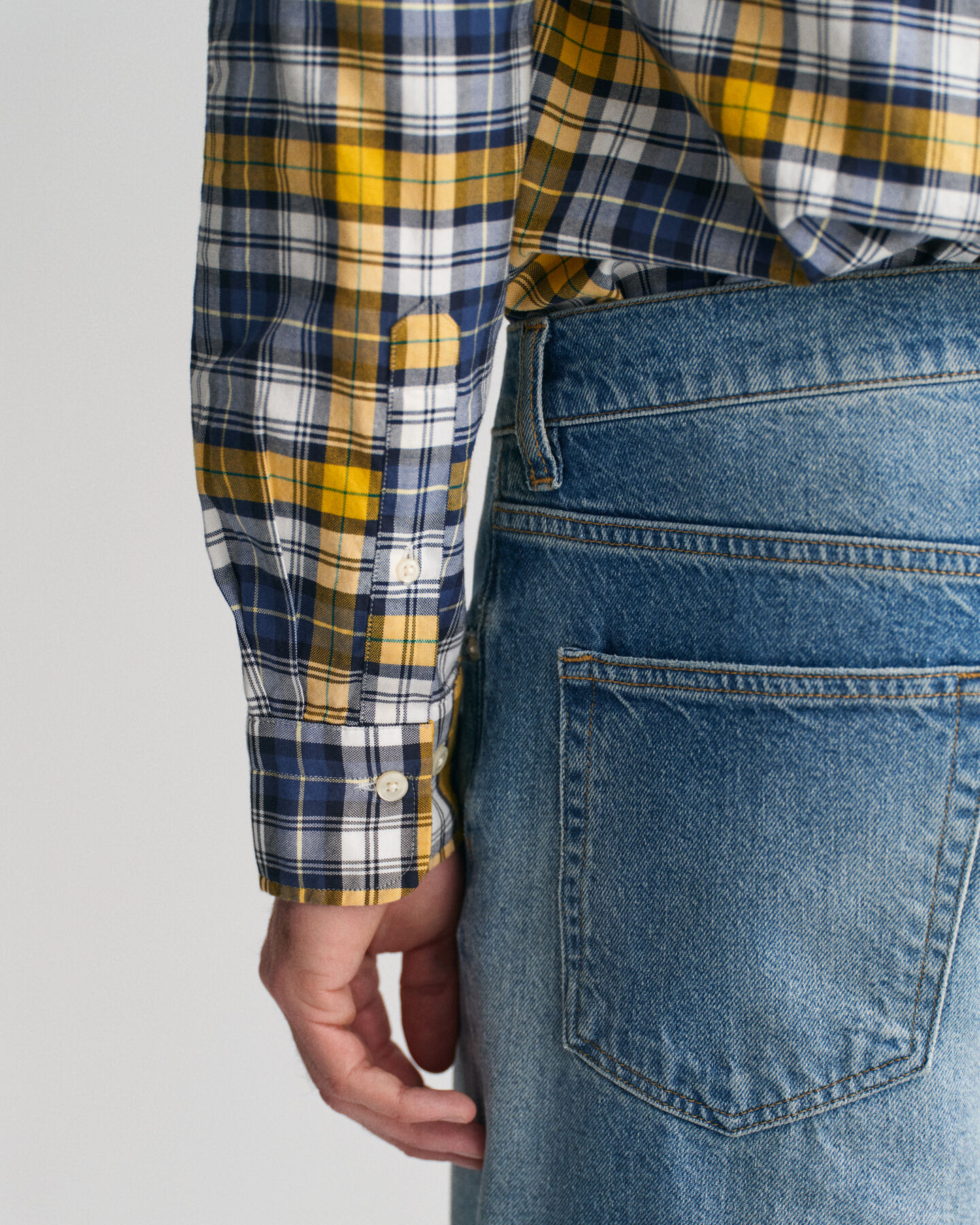 Regular Fit Archive Oxford-overhemd met ruiten