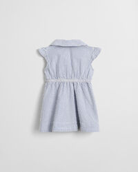 Baby Girl seersucker jurk met streepje