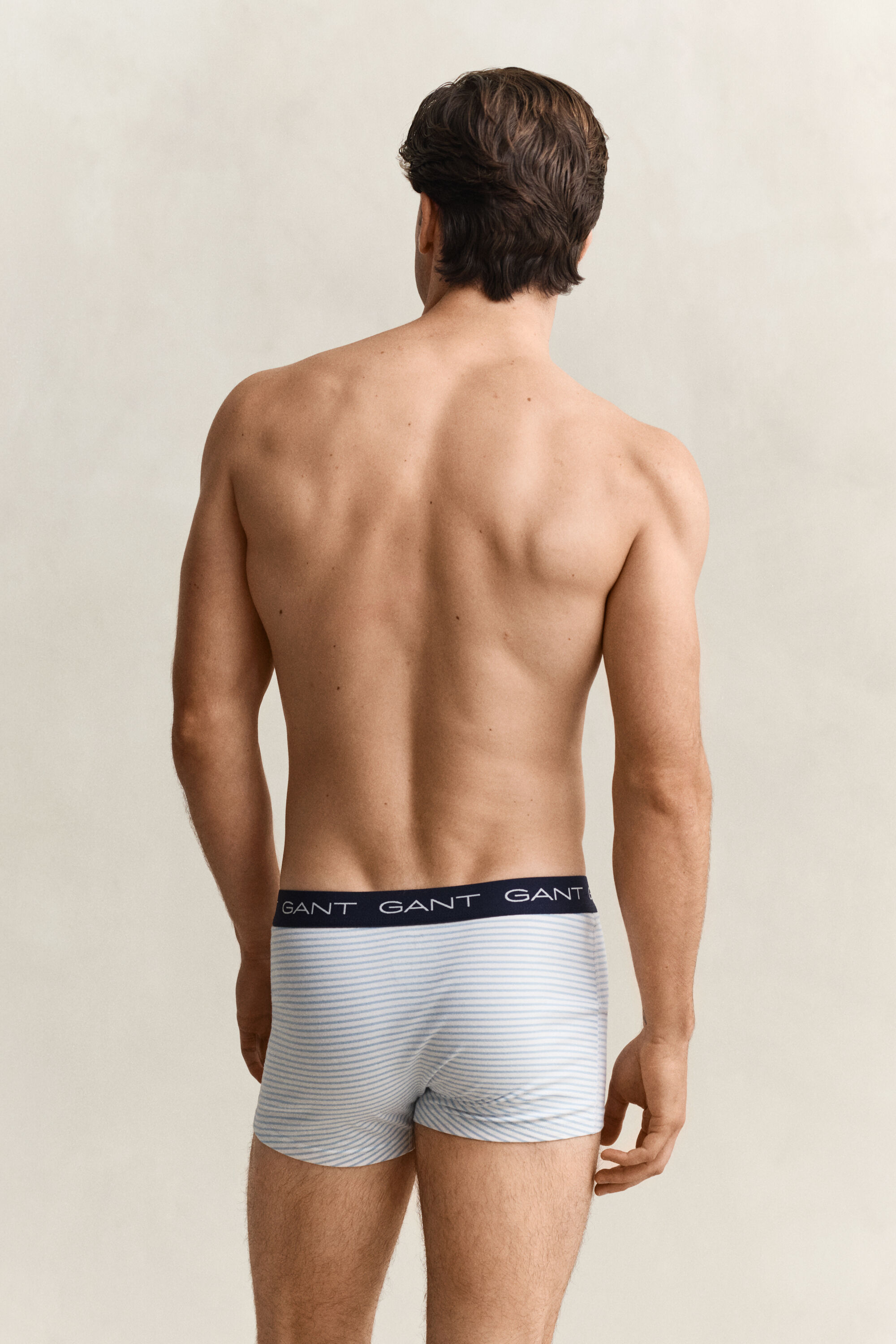 Set van drie gestreepte boxershorts