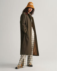 Gewatteerde Car Coat jas