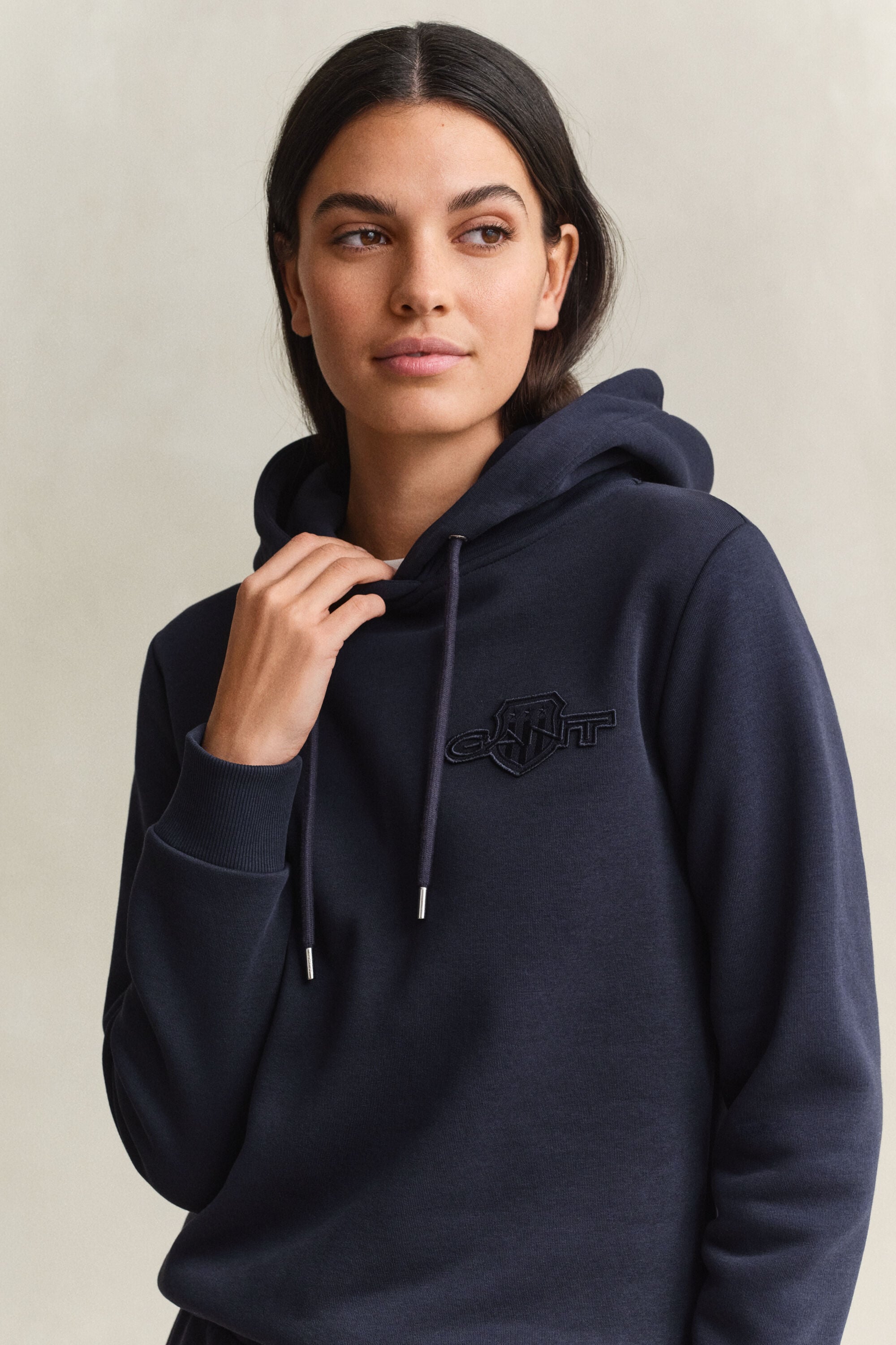 Tonal Shield hoodie