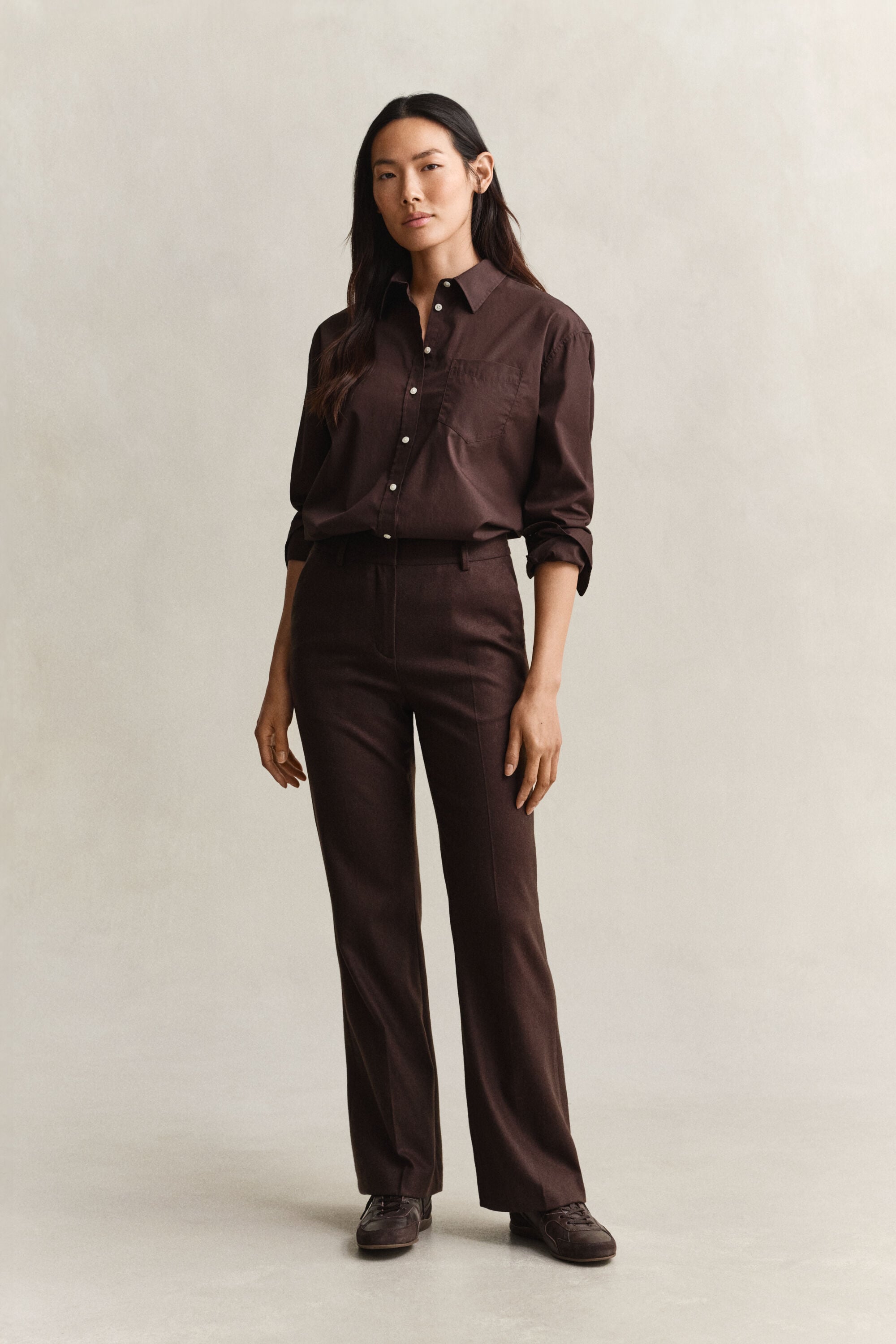 Relaxed Fit Classic overhemd van poplin