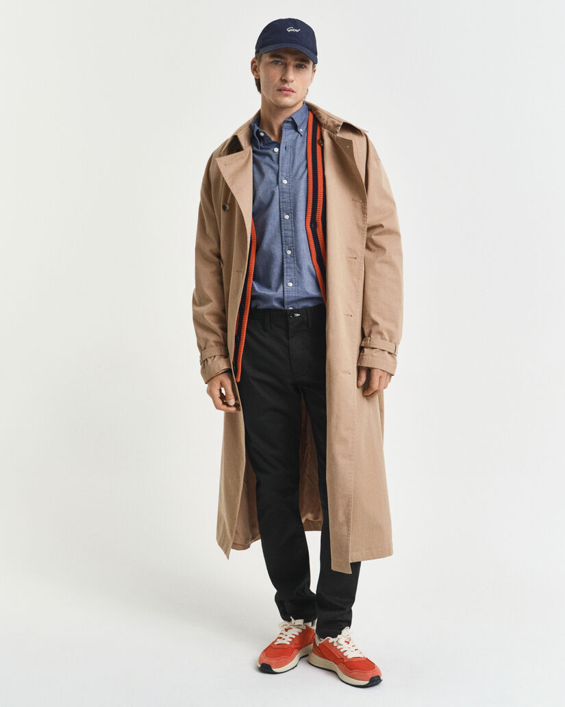 Slim Fit klassiek Oxford-overhemd