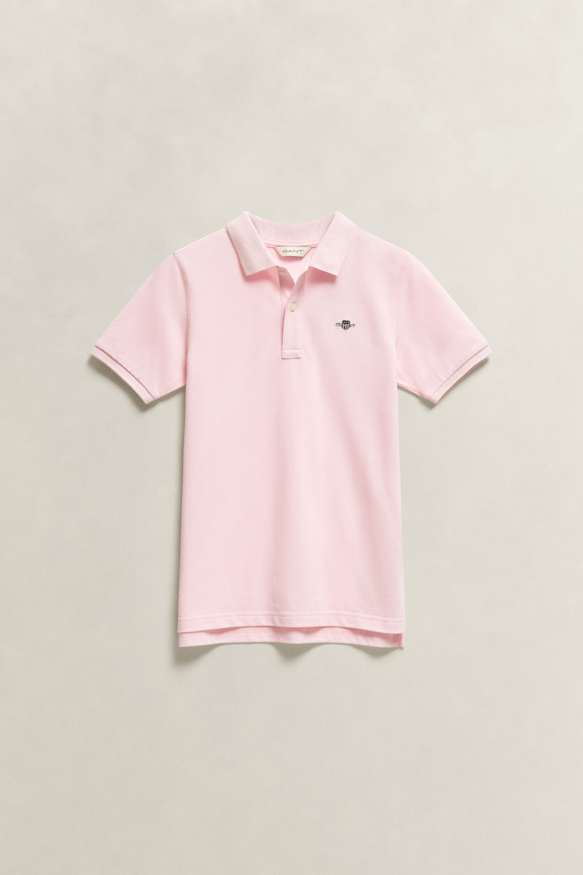 Teens Shield piqué poloshirt