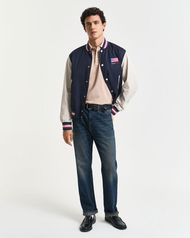 Sunfaded piqué poloshirt