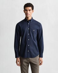 Regular Fit Classic overhemd van poplin