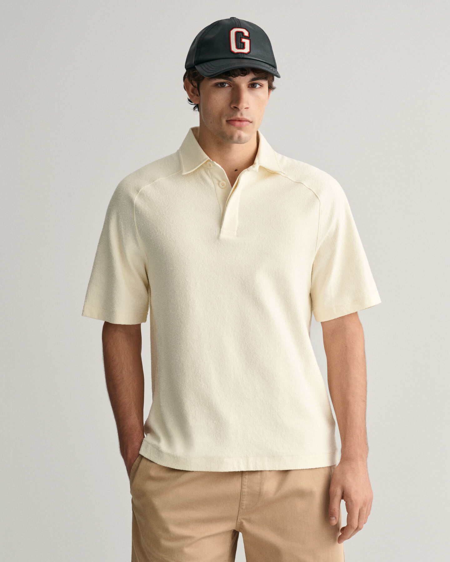 Heavy Rugger met korte raglanmouwen