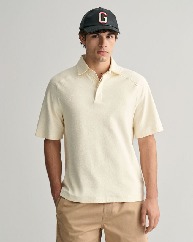 Heavy Rugger met korte raglanmouwen