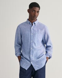 Regular Fit linnen overhemd