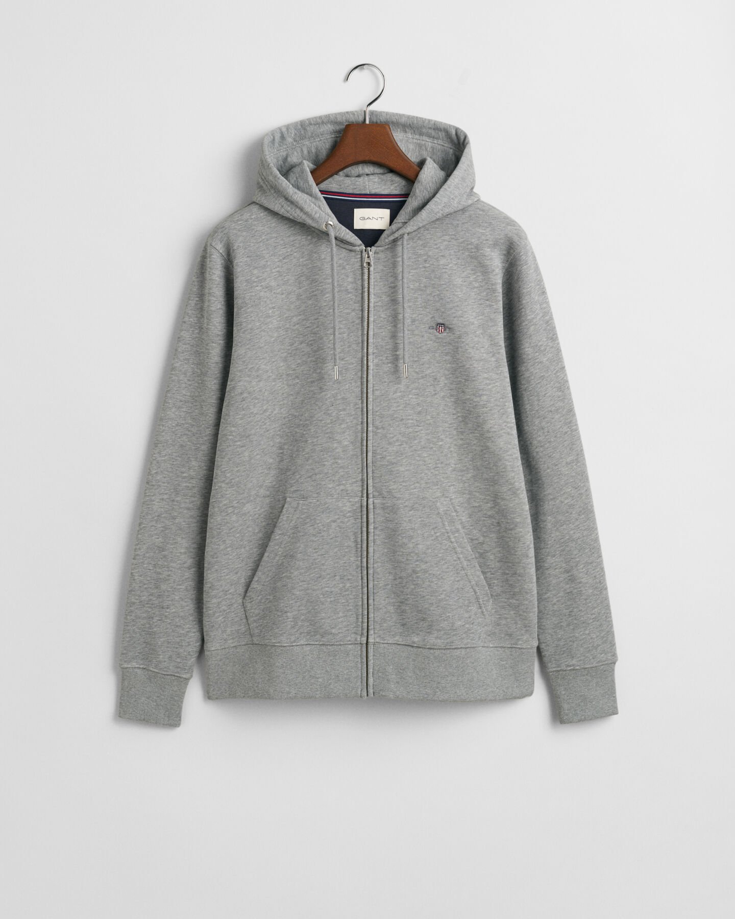 Shield hoodie met ritssluiting