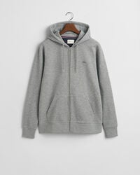 Shield hoodie met ritssluiting