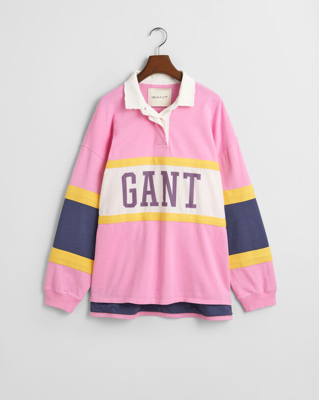 Rugger met kleurblokken