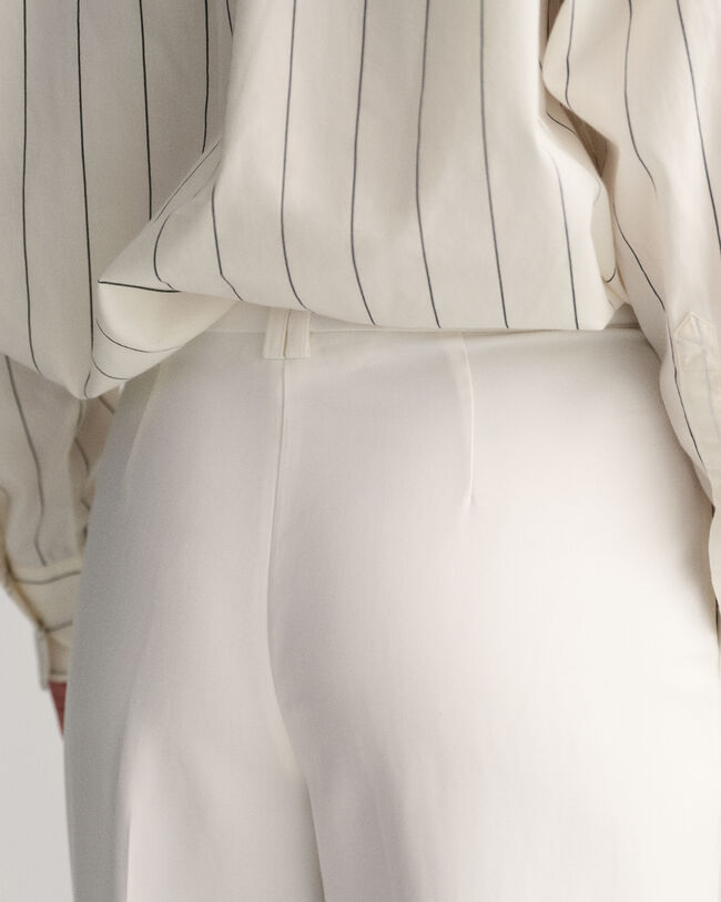 Relaxed Fit broek met plooien