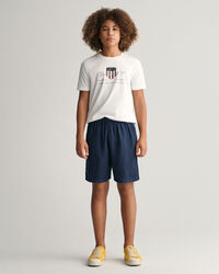 Teens linnen short