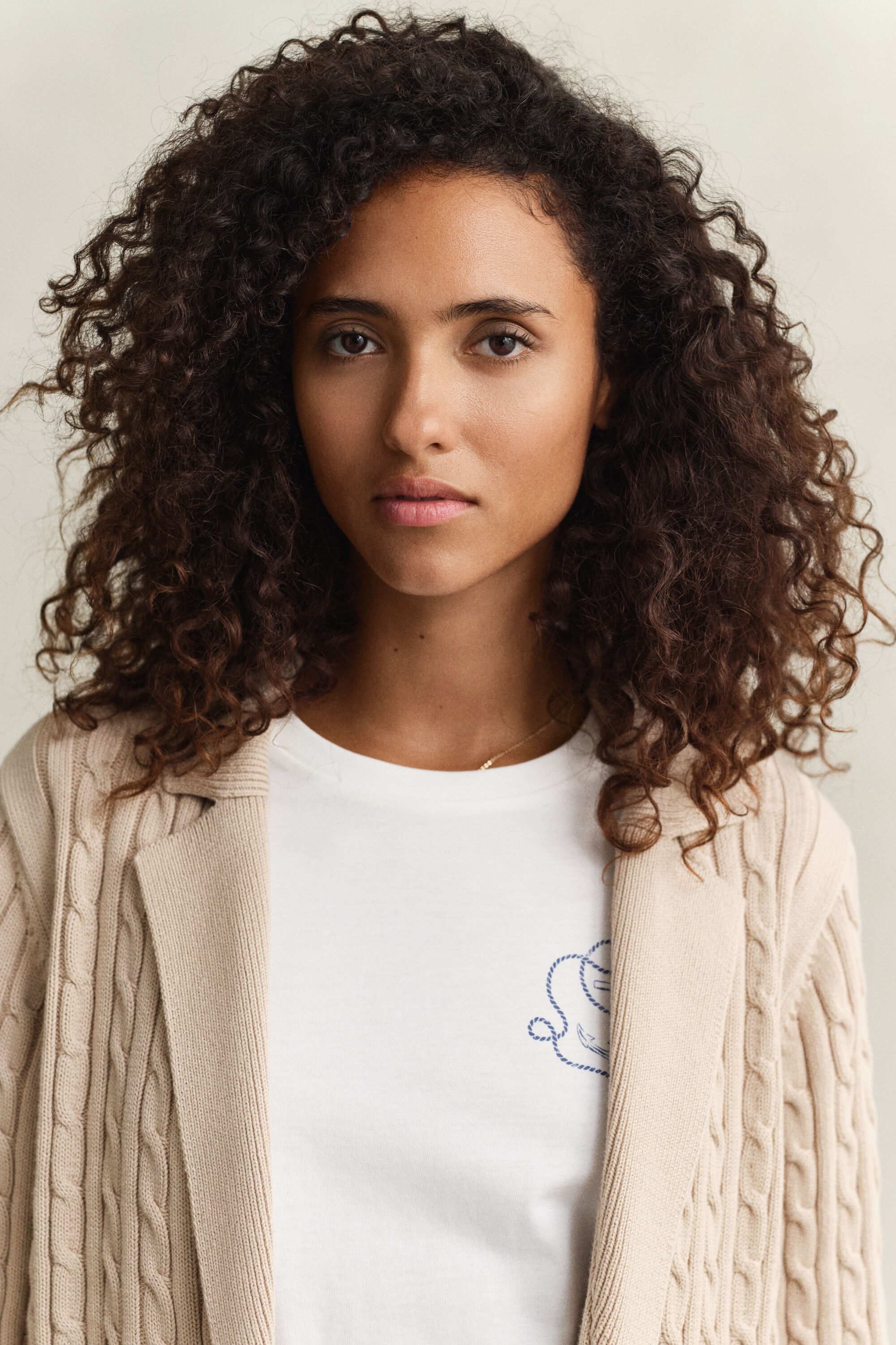 Kabelgebreide Club-blazer