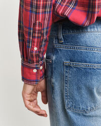 Relaxed Fit overhemd met Schotse ruit