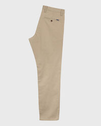 Regular Fit chino van keperstof