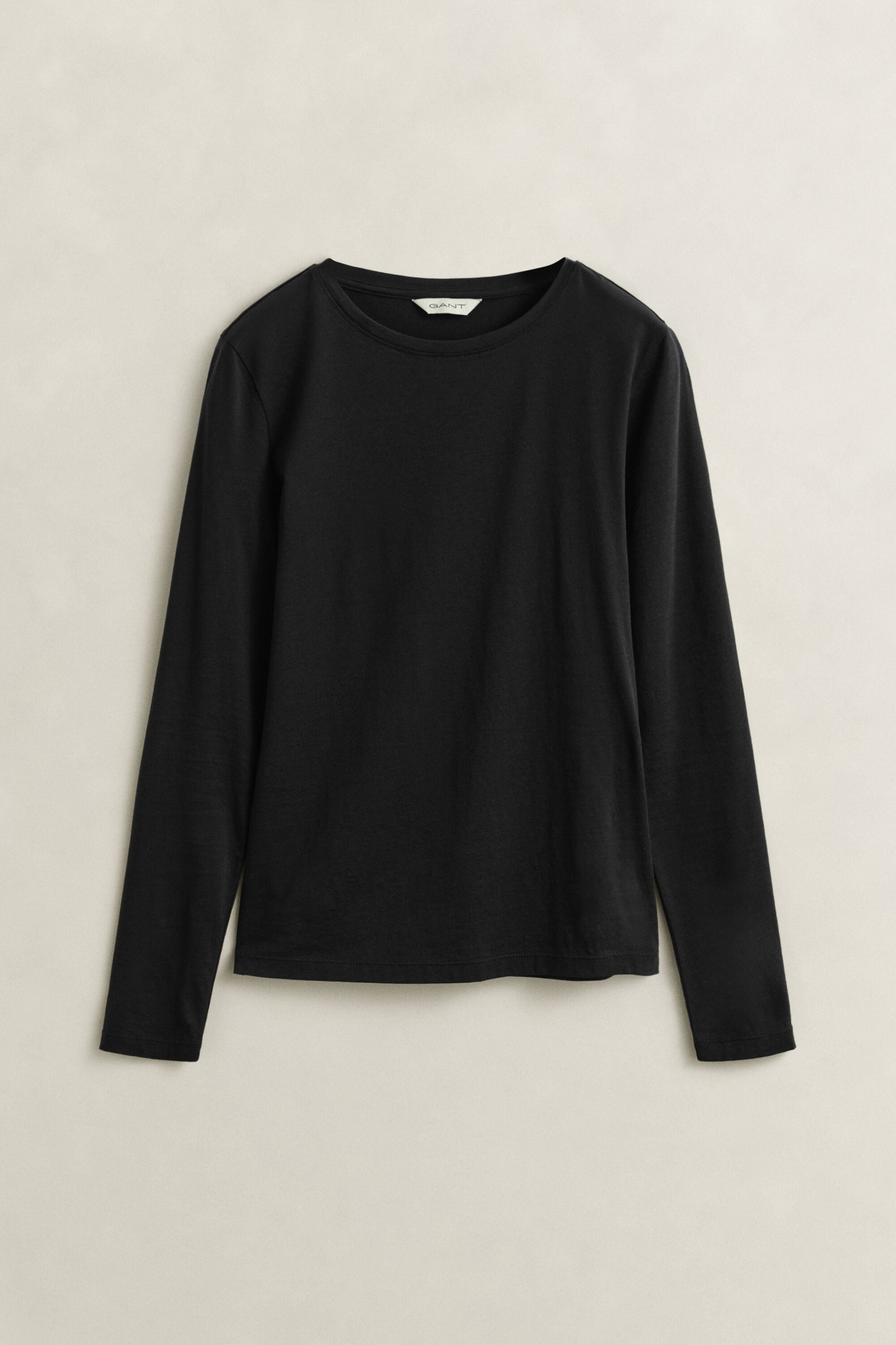T-shirt met lange mouwen van licht katoen