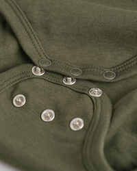 Baby Archive Shield romper & beanie