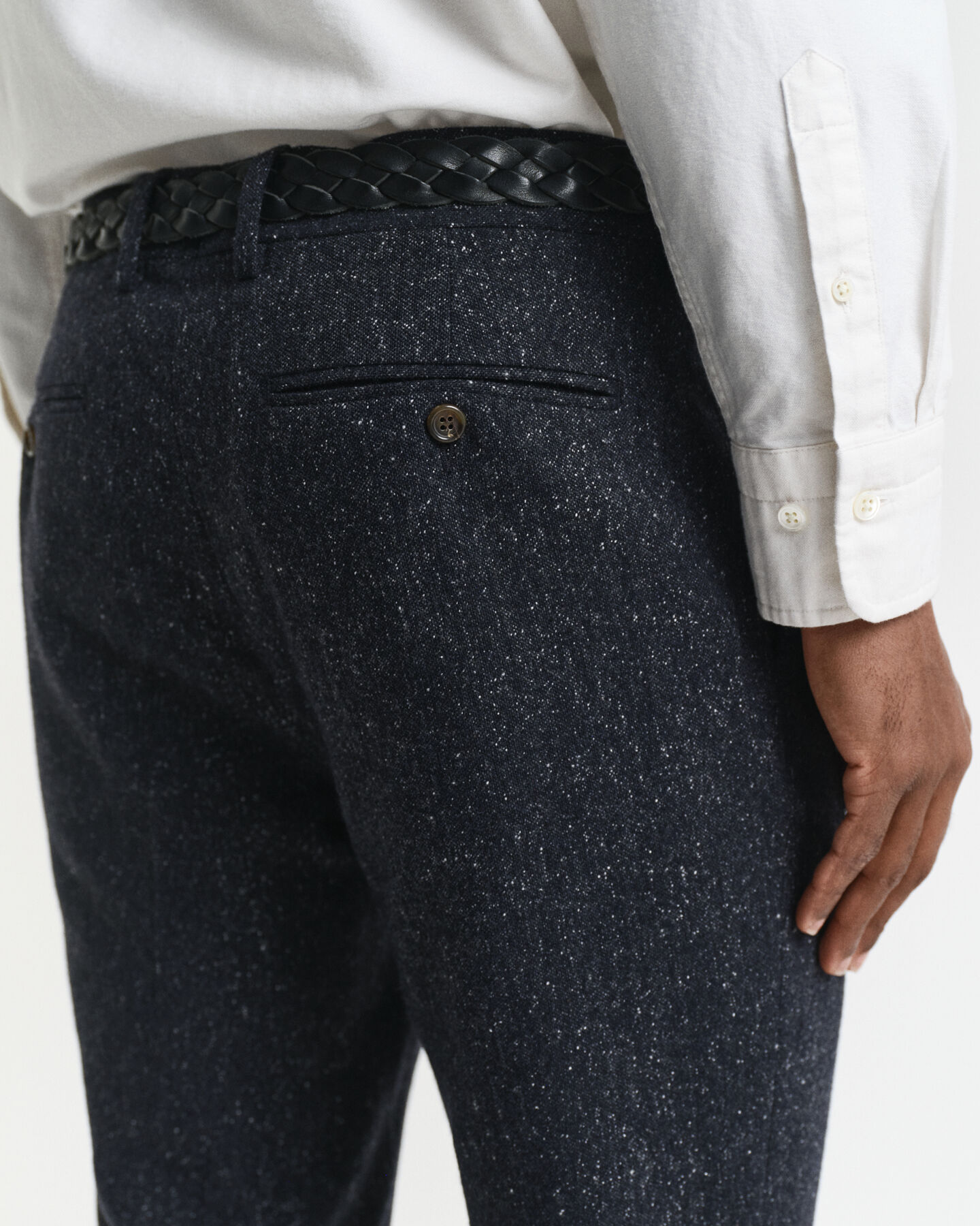 Slim Fit Donegal kostuumbroek