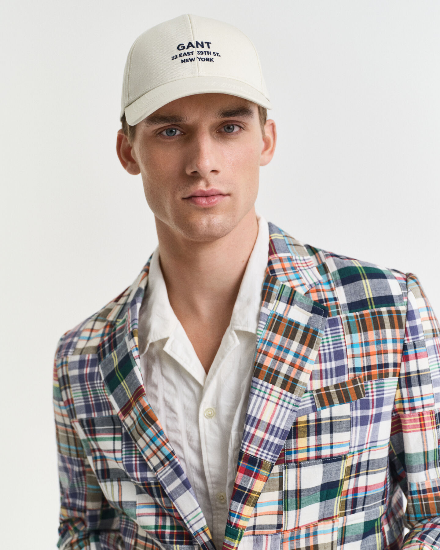 Regular Fit blazer met patchwork