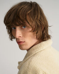 Oversized Sherpa overshirt