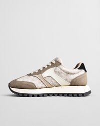 Caffay sneakers van suède en wol