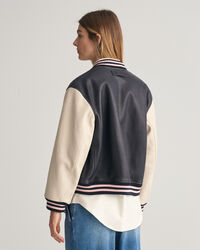Leren GANT Varsity Jacket
