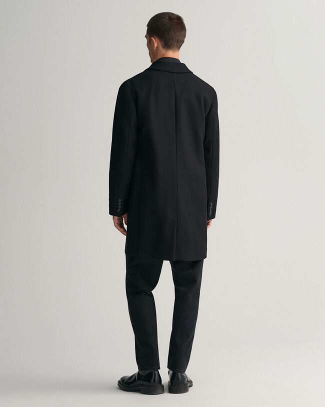 Tailored Fit klassieke wollen bovenjas