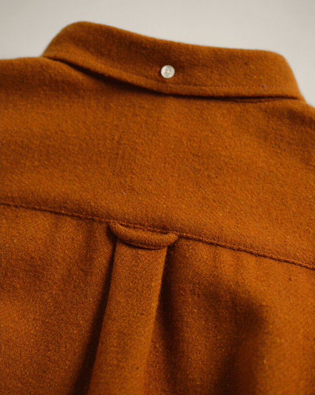 Wrangler x GANT Relaxed Fit wollen overhemd