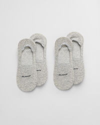 Set van twee paar onzichtbare sokken