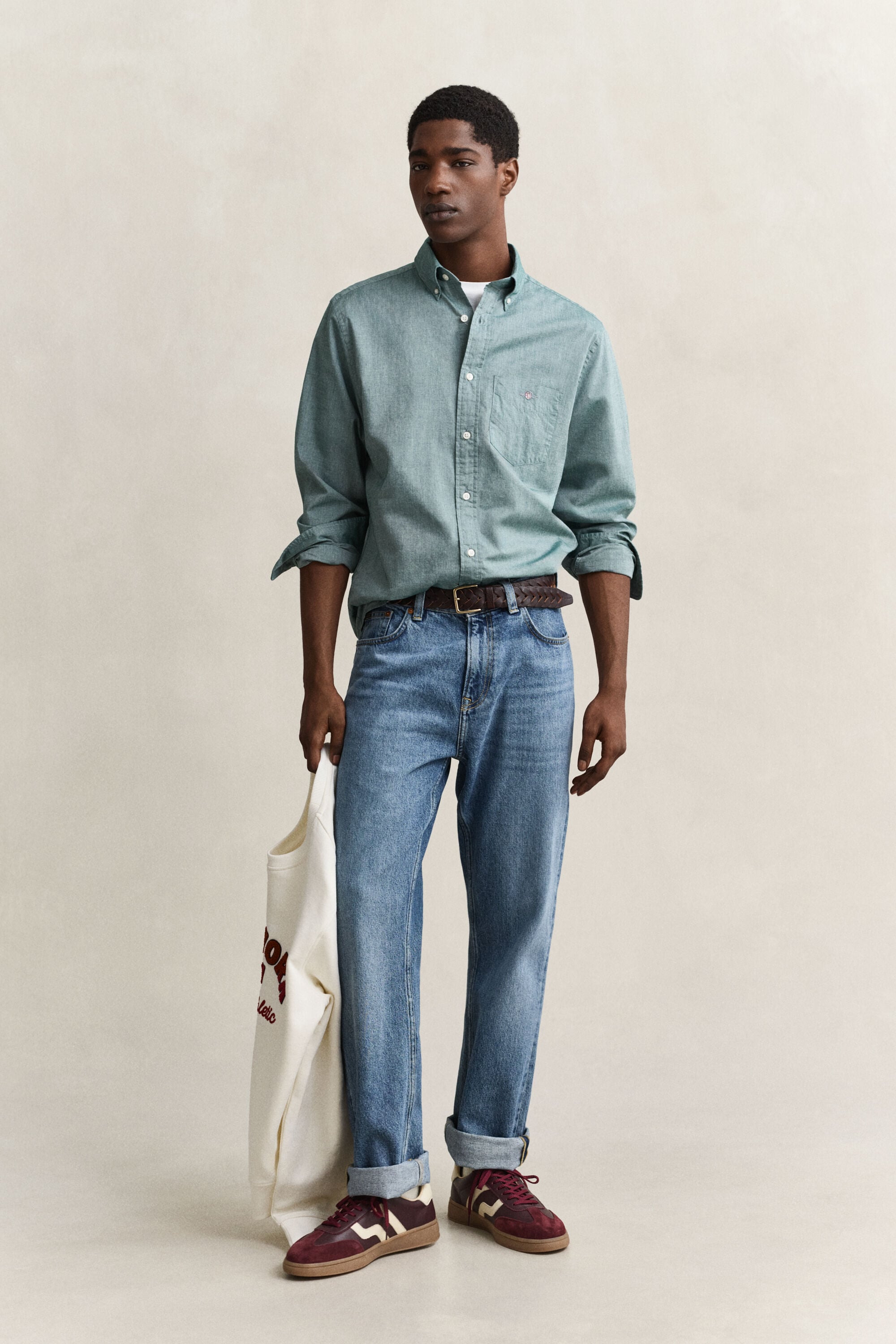 Classic Regular poplin overhemd