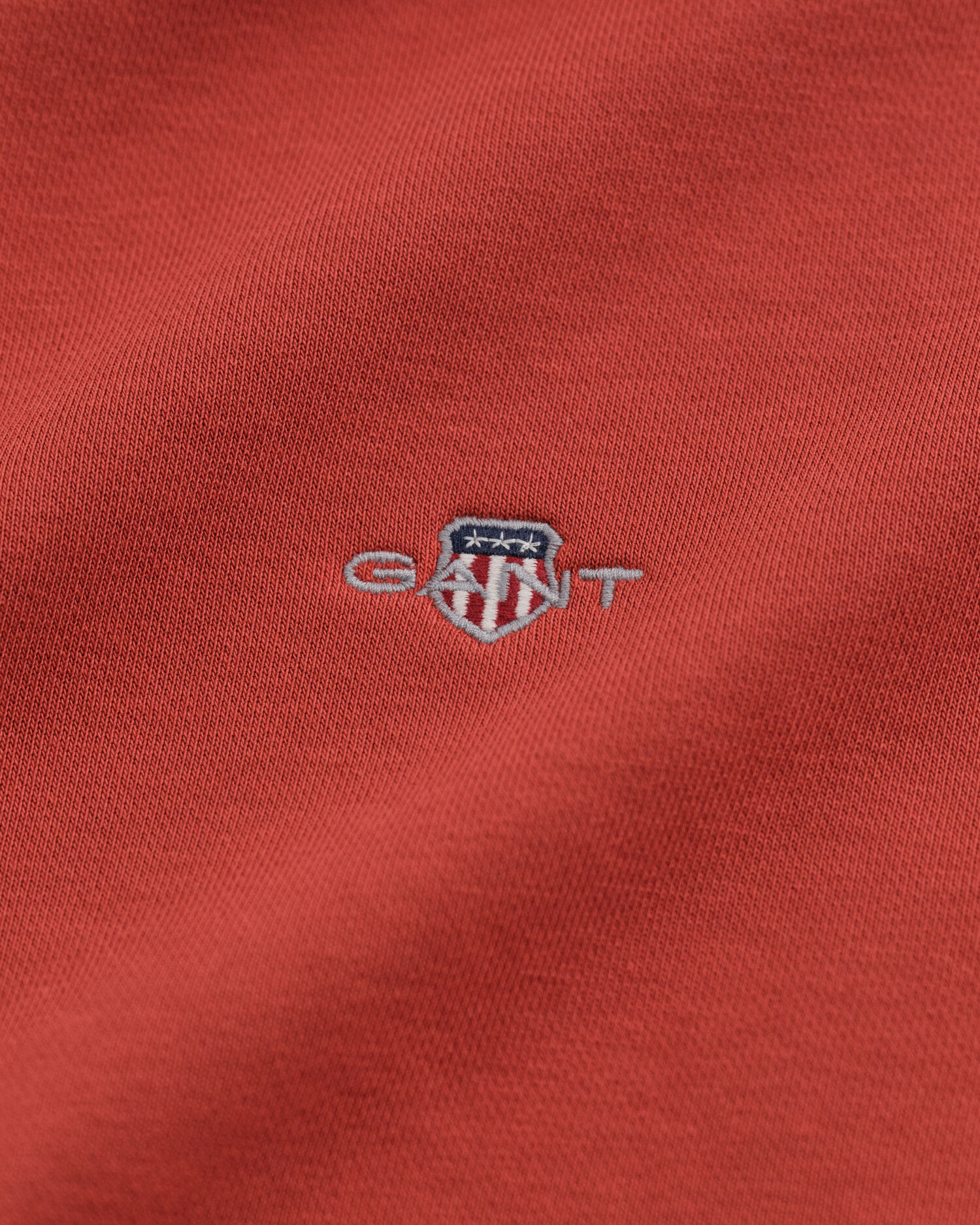 Shield sweatshirt met korte rits