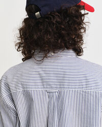 Relaxed Fit Luxury Oxford-overhemd met strepen