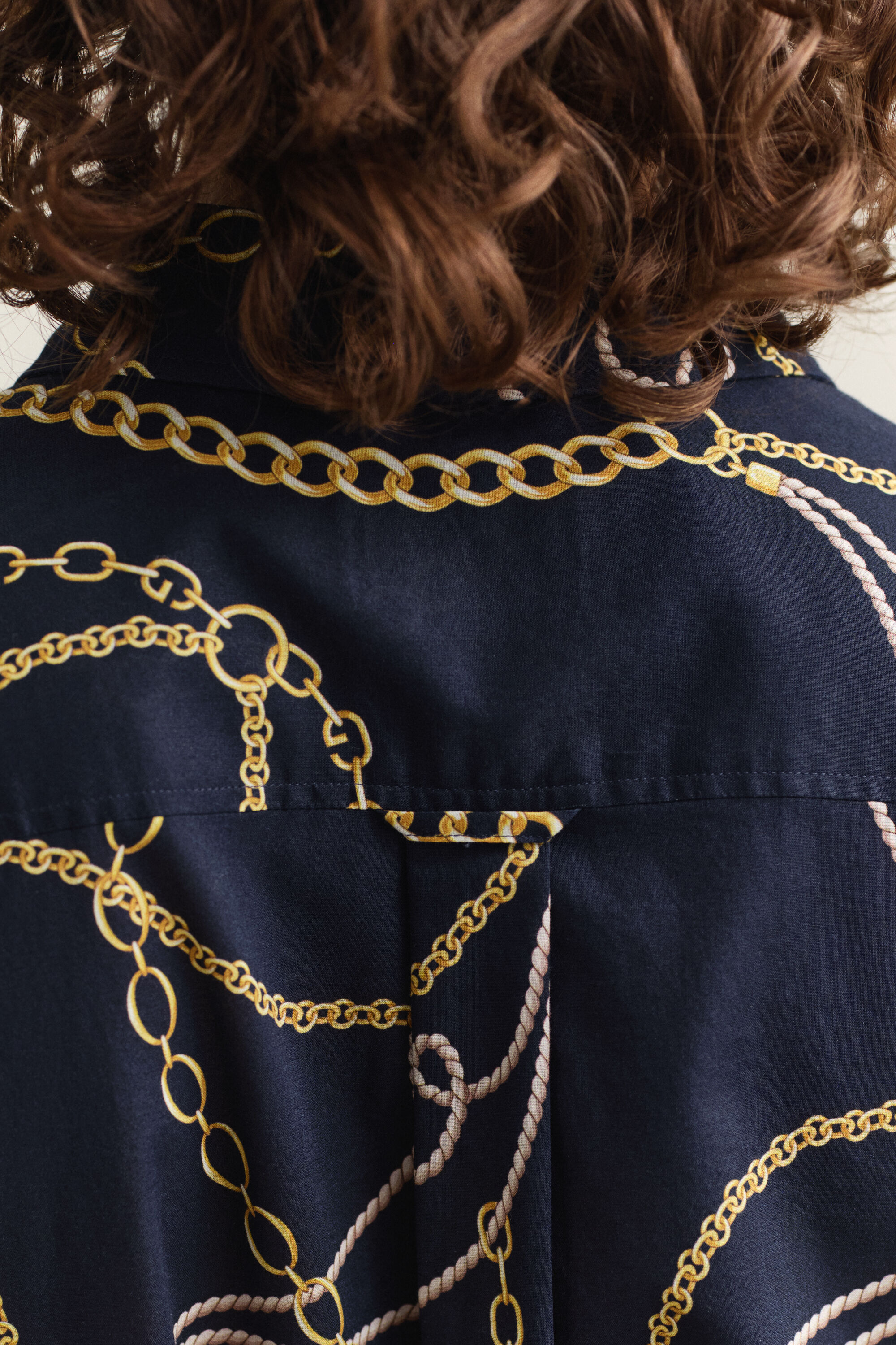 Overoverhemd van katoenen voile