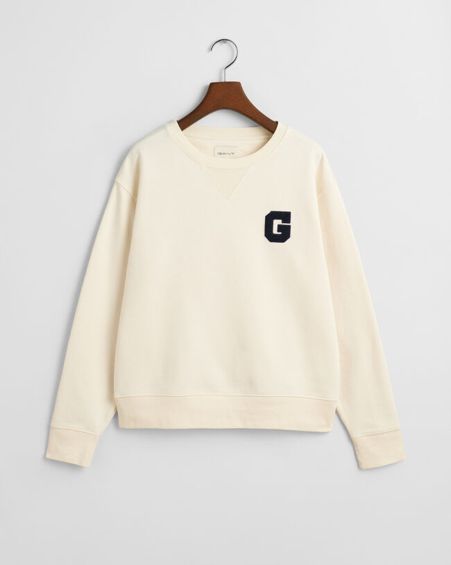G-Badge sweatshirt met ronde hals