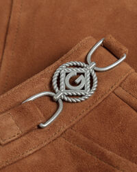 Iconic G suède minirok